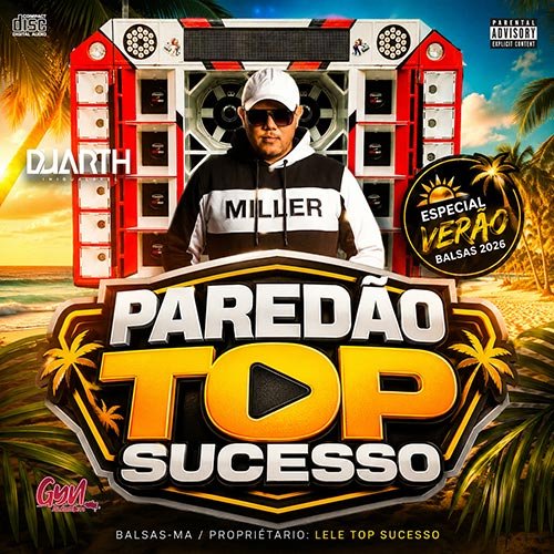 CD Paredão Top Sucesso 2.0  Especial de Verão