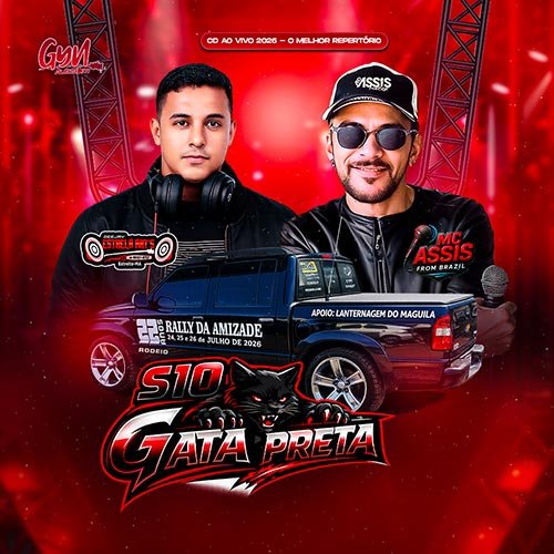 CD S10  Gata preta Ao Vivo 2026