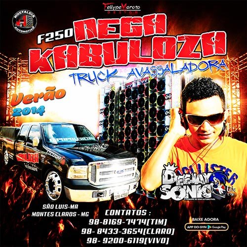 CD F250 Nega kabuloza  Truck Verão 2014
